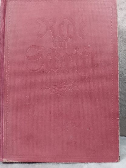 Rede und Schrift. Praktisches Handbuch 1923 - obrazek 3