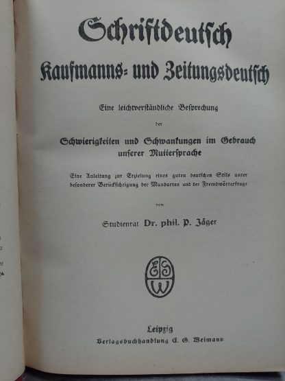 Rede und Schrift. Praktisches Handbuch 1923 - obrazek 12