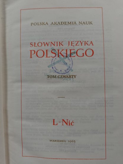 Słownik języka polskiego komplet 11 tomów, W. Doroszewski - obrazek 9